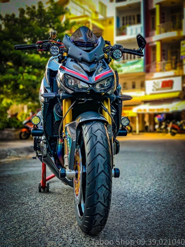 Kawasaki z1000 độ hết bài với dàn trang bị đắt đỏ của biker việt - 4
