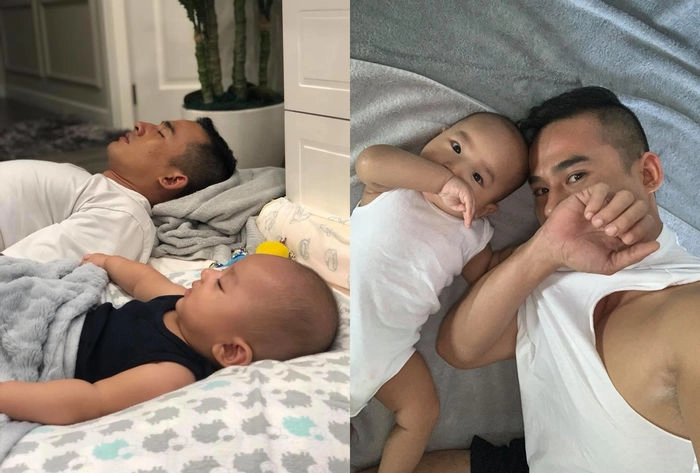 Khoảnh khắc bố nào con nấy siêu tình cảm của các sao nam việt ai nhìn cũng phải ghen tỵ - 7