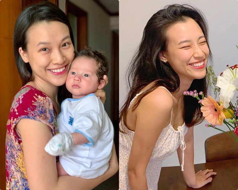 Sau sinh đã về dáng chuẩn ngực đầy hoàng oanh bị chồng cấm diện bánh bèo vẫn quyến rũ - 4