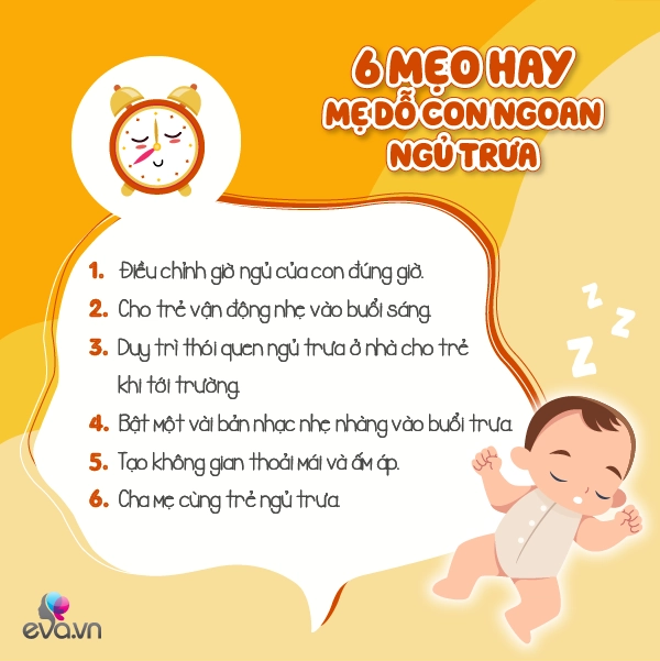 Trẻ quấy khóc không ngủ trưa mẹ dùng 6 mẹo nhỏ này con ngoan ngủ ngay lợi đủ đường - 8