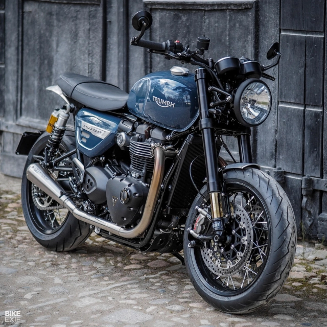 Triumph speed twin độ của nghệ sĩ điêu khắc ram katzir - 3