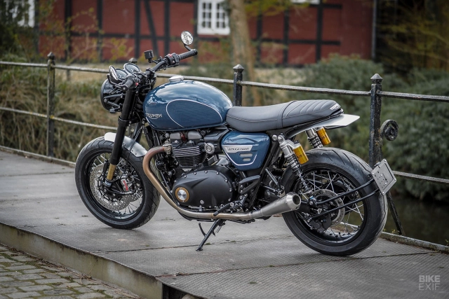 Triumph speed twin độ của nghệ sĩ điêu khắc ram katzir - 4