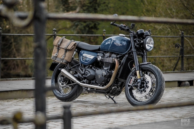 Triumph speed twin độ của nghệ sĩ điêu khắc ram katzir - 10