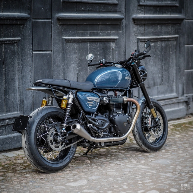 Triumph speed twin độ của nghệ sĩ điêu khắc ram katzir - 11