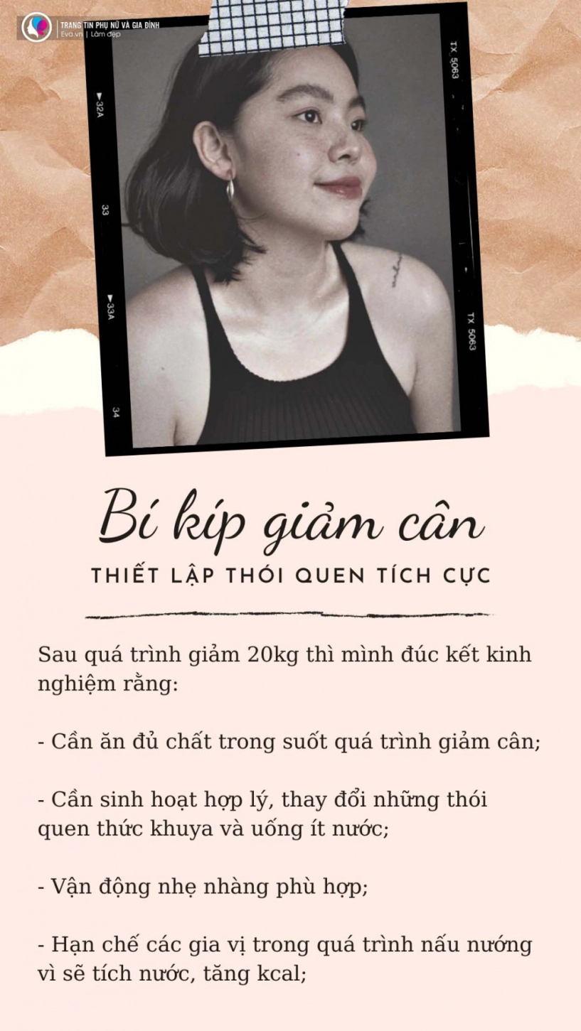 Từng béo tới mức nằm sập võng cô nàng thổi bay 20kg mỡ dằn mặt kẻ cười chê - 10