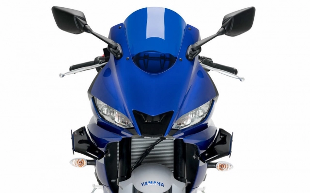 Yamaha r3 được trang bị cánh gió winglets từ puig - 1