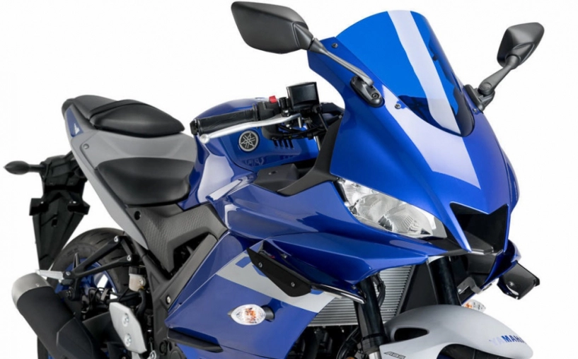 Yamaha r3 được trang bị cánh gió winglets từ puig - 3