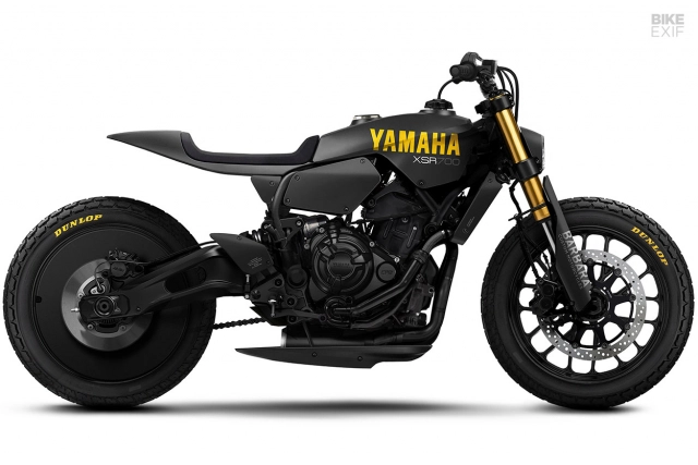 Yamaha xsr700 độ kẻ chiến thắng cuộc thi yard built - 3