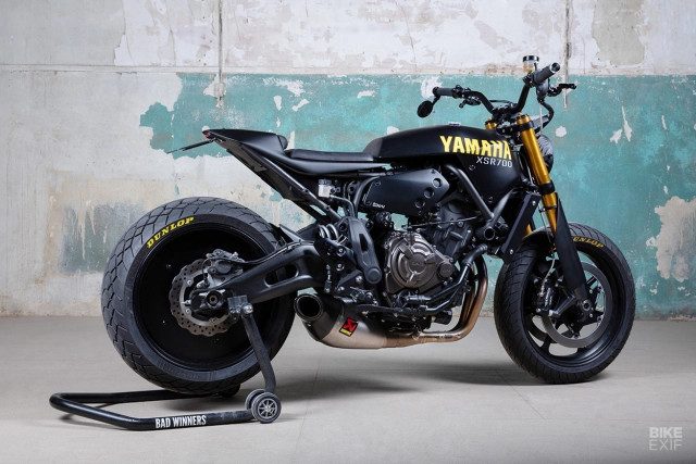 Yamaha xsr700 độ kẻ chiến thắng cuộc thi yard built - 4