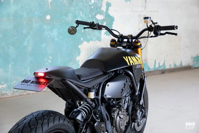 Yamaha xsr700 độ kẻ chiến thắng cuộc thi yard built - 5