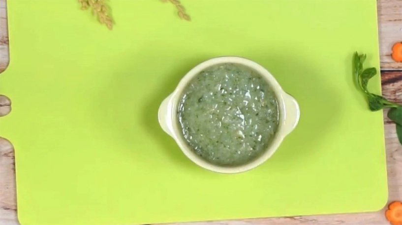 3 cách nấu cháo rau mồng tơi cho bé ăn dặm từ 6 tháng - 1