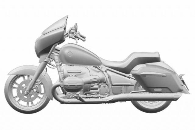 Bmw r18 touring mới lộ ảnh trong bằng sáng chế - 4