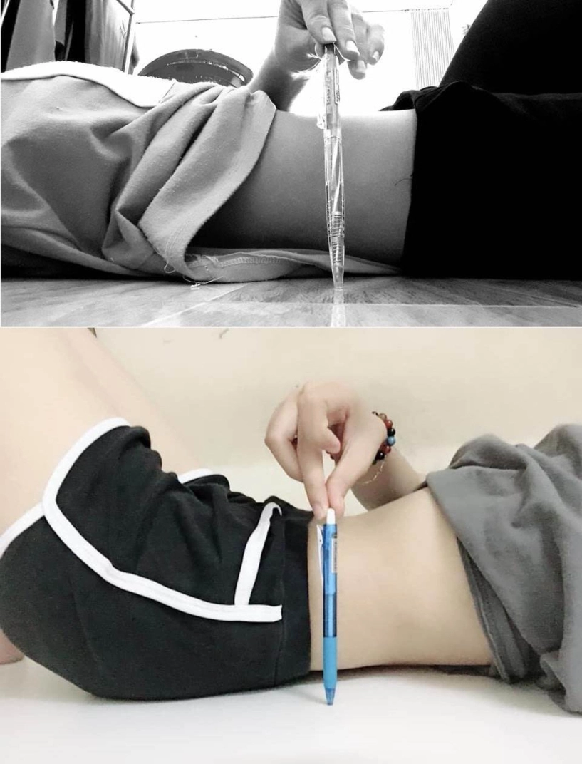 Ca nương kiều anh nắm cổ tay kiểm tra độ mi nhon chị em làm theo biết ngay mập ốm - 6