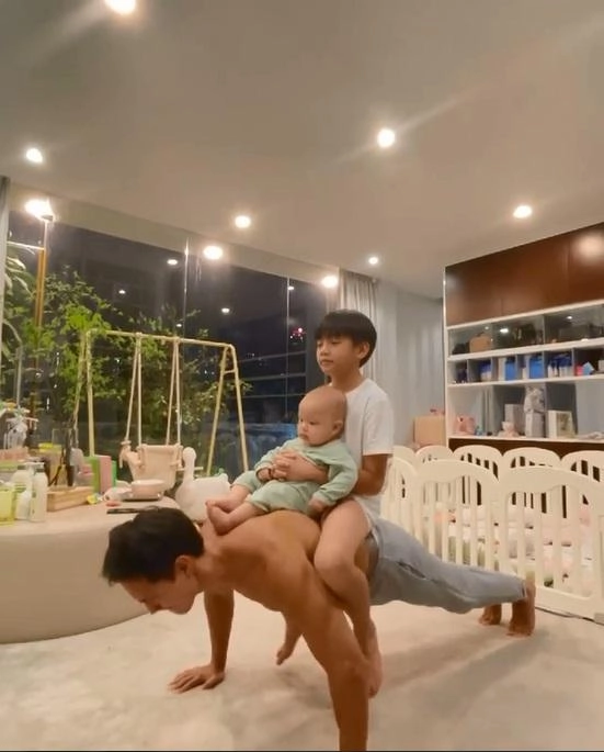 Cách xưng hô thân mật với bố dượng mẹ kế của nhóc tỳ sao việt kỳ lạ nhất là subeo - 8