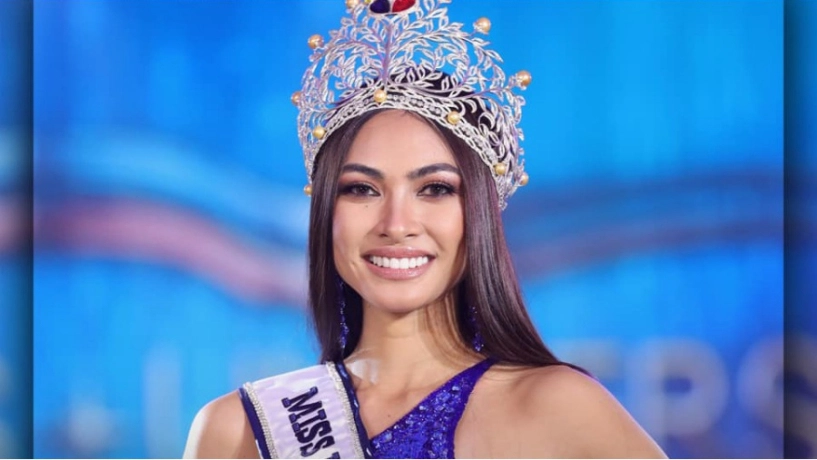 Chung kết miss universe philippines 2021 đầy rẫy hớ hênh từ á hậu tới hoa hậu lộ mút lót - 1