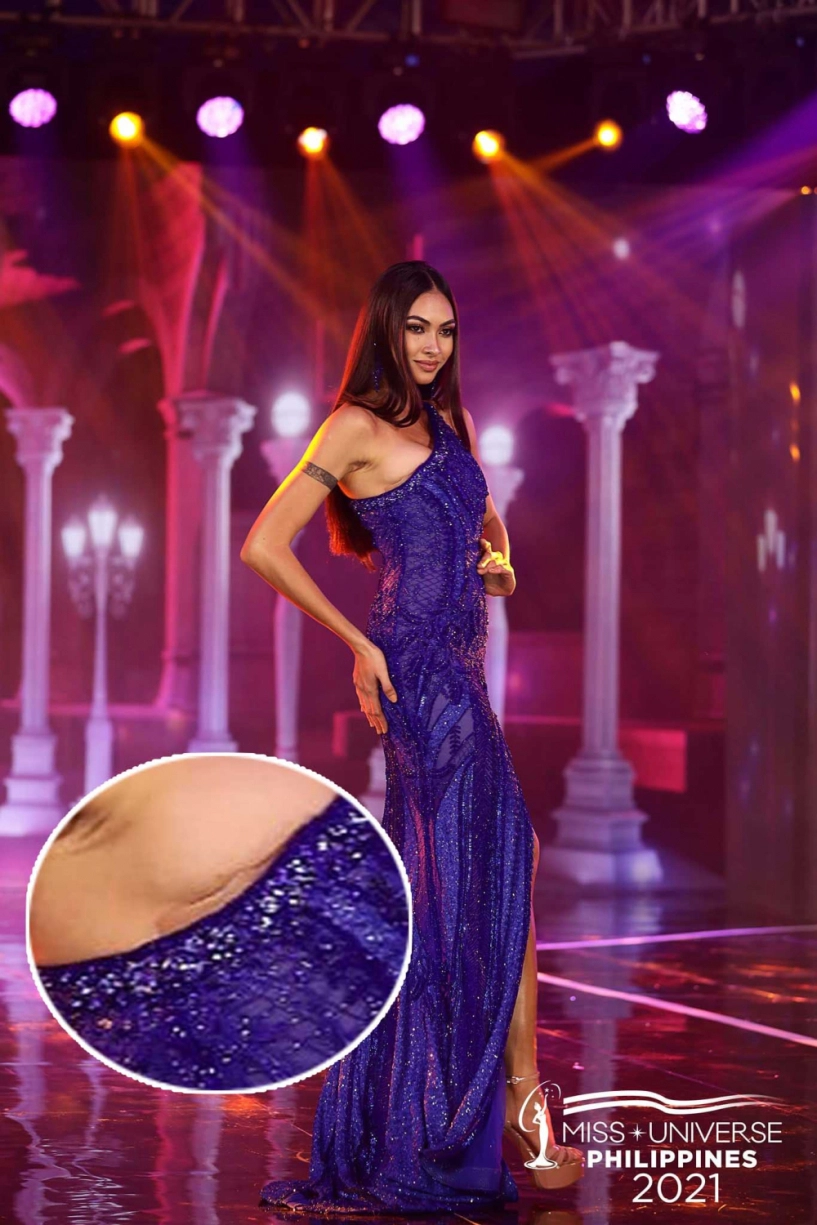 Chung kết miss universe philippines 2021 đầy rẫy hớ hênh từ á hậu tới hoa hậu lộ mút lót - 4