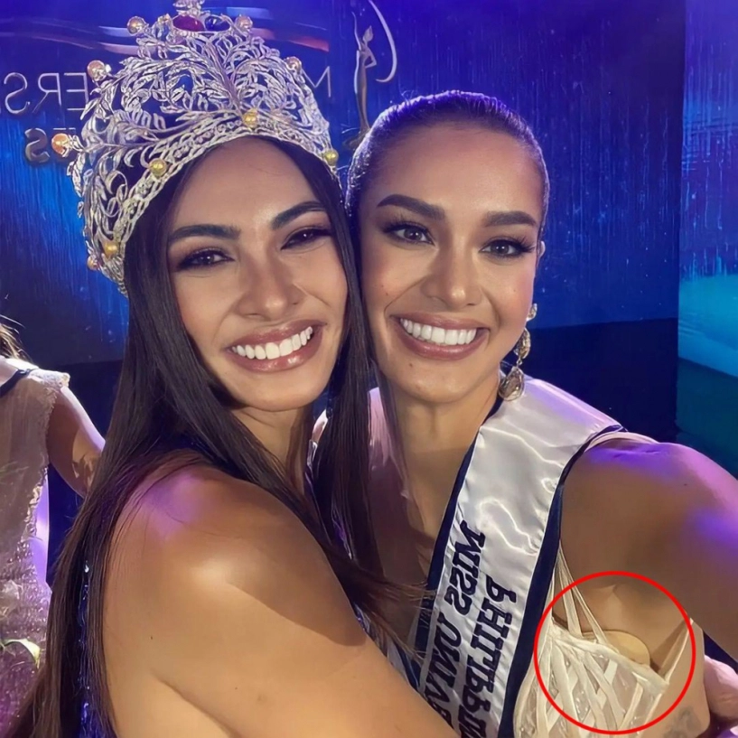 Chung kết miss universe philippines 2021 đầy rẫy hớ hênh từ á hậu tới hoa hậu lộ mút lót - 6