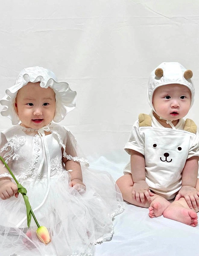 Được mai mối chồng hàn quốc cưới về mới biết giàu 10x hải dương sinh đôi được thưởng 100 triệu - 6