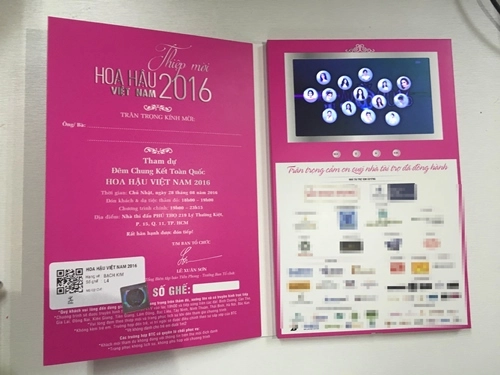 Hoa hậu việt nam 2016 cận cảnh chiếc vé 25 triệu đồng gây choáng - 4