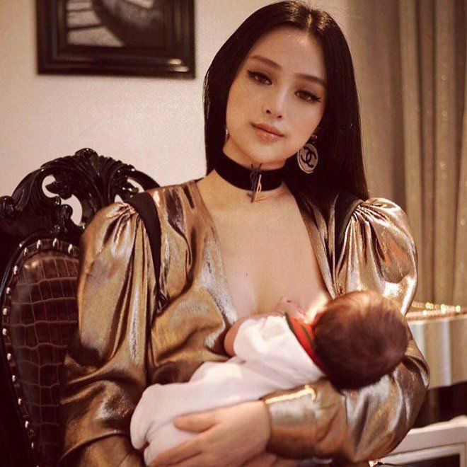 Huyền baby thả dáng bỏng mắt trong biệt phủ 80 tỷ làm mẹ 2 con vừa nhàn vừa sang - 6