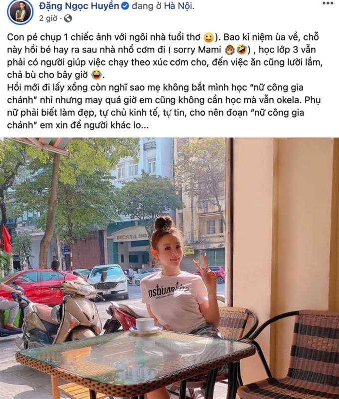 Huyền baby thả dáng bỏng mắt trong biệt phủ 80 tỷ làm mẹ 2 con vừa nhàn vừa sang - 12