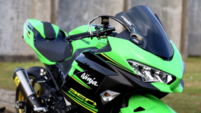 Kawasaki ninja 250 độ từ sport city thành sport bike cá tính - 1