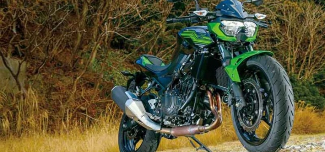 Kawasaki z400 2021 ra mắt 4 màu mới nổi bật với tông màu đen - 1