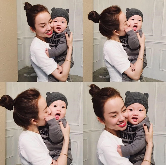 Làm mẹ đơn thân ly kute được khen khuôn mặt ngày càng đẹp phúc hậu nhiều tiền con lại ngoan - 11