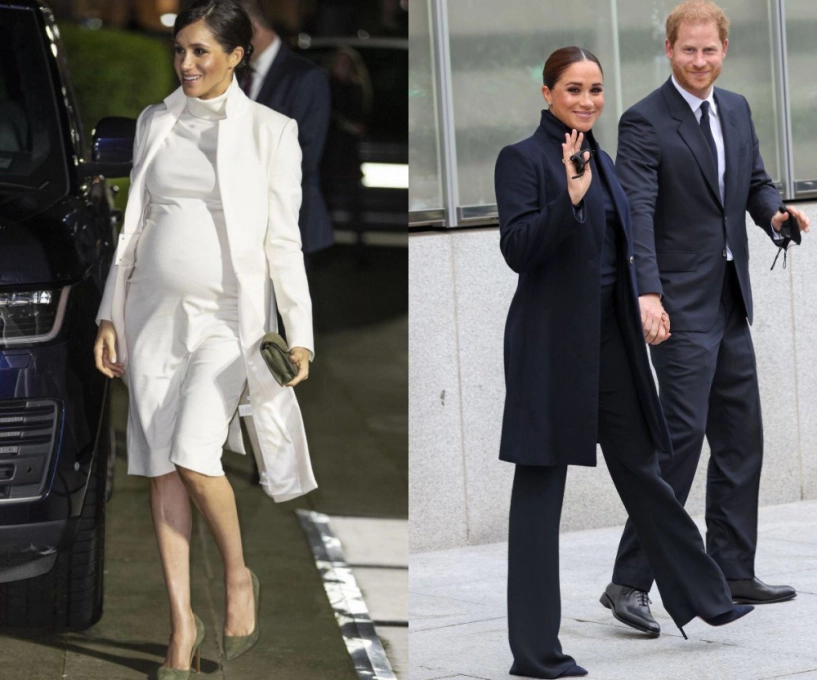Meghan xuống phố với nguyên set công sở ngắm bình bình nhưng nhìn giá thì choáng - 4