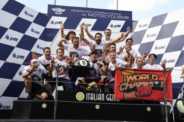 motogp 2019 marquez dành được danh hiệu vô địch motogp 2019 - 7