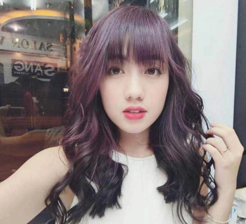 Nâng tầm nhan sắc nàng trẻ trung tươi tắn nhờ diện những màu tóc nâu ánh tím sành điệu - 3