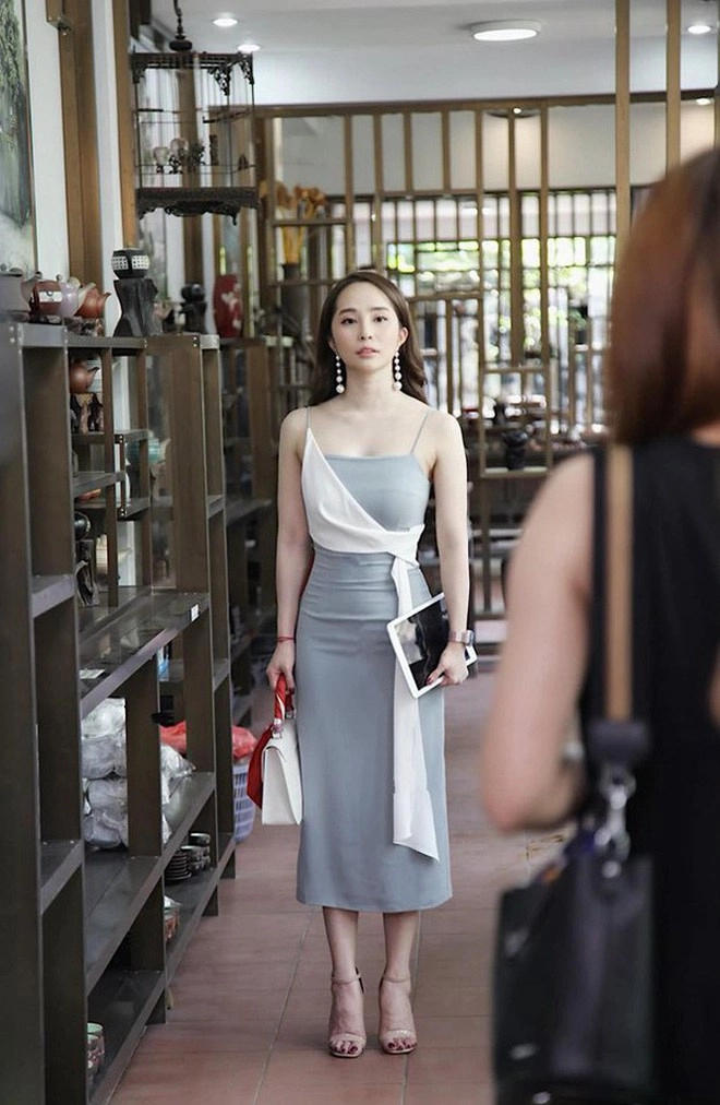 Quỳnh nga giấu tiệt váy áo tiểu tam trễ nải kín bưng như sát thủ việt anh cũng thấy lạ - 5