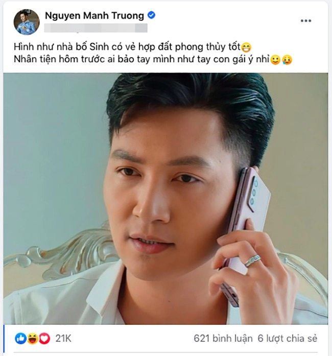U40 mạnh trường làm hội chị em sinh lòng ghen với bàn tay thon dài nõn nà như con gái - 1