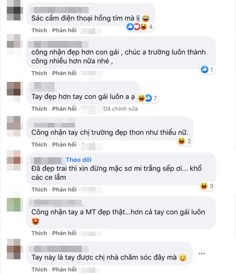 U40 mạnh trường làm hội chị em sinh lòng ghen với bàn tay thon dài nõn nà như con gái - 2