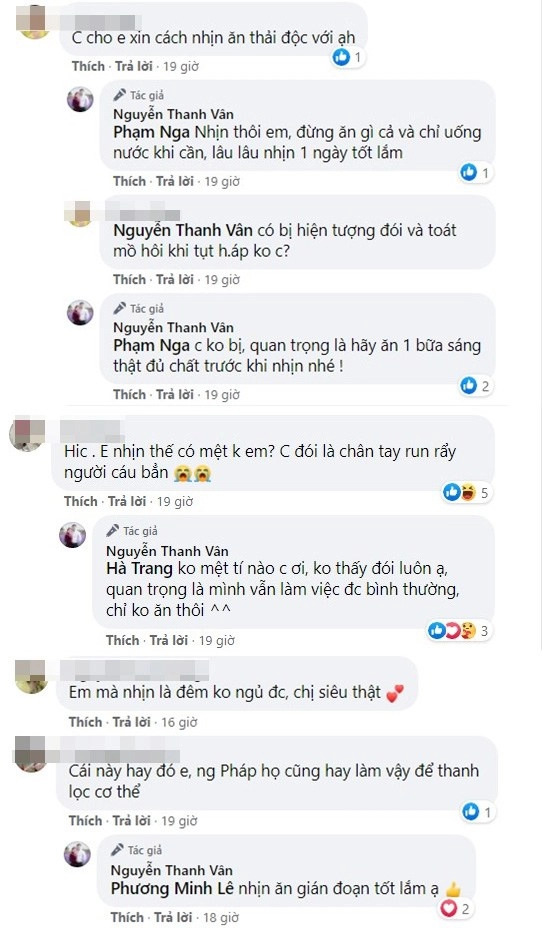 Vân hugo nhịn ăn 26 tiếng chỉ uống khi khát để detox sau tết chị em có nên học theo - 2