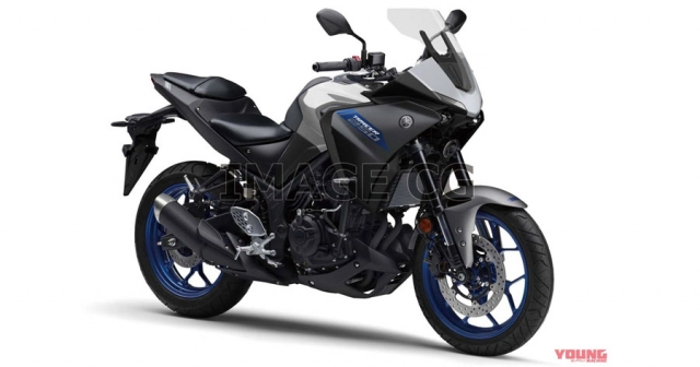 Yamaha tracer 300250 touring lộ diện hình ảnh render - 3