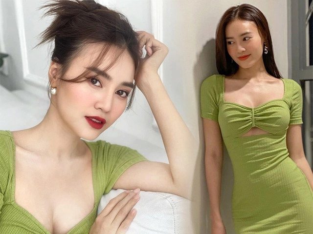 Bản sao ninh dương lan ngọc khoe vòng một tràn trề với nội y thể thao - 22