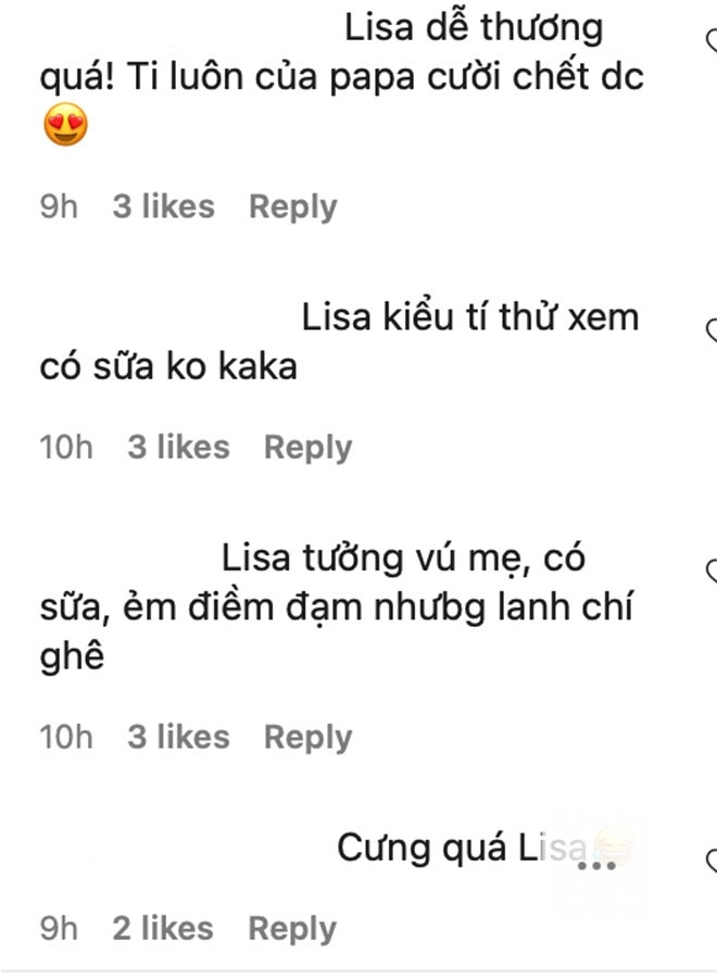 Cởi trần chăm con kim lý bất ngờ bị lisa gặm ti hồ ngọc hà cười như được mùa - 7