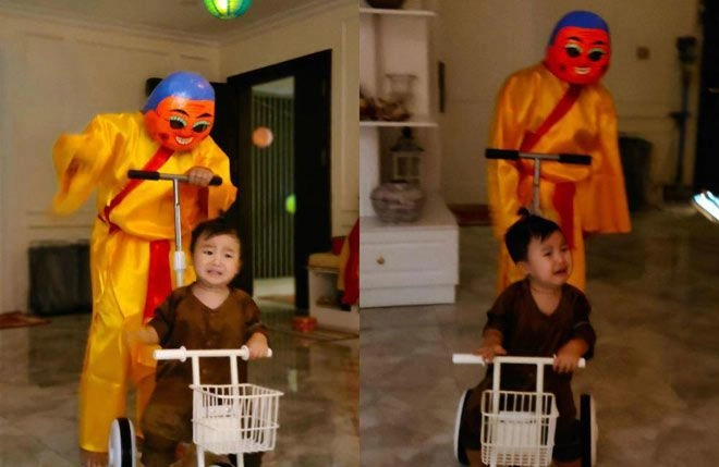Giữa đêm hòa minzy xin lỗi con trai vì sắp phải đi xa nhiều ngày liền - 4