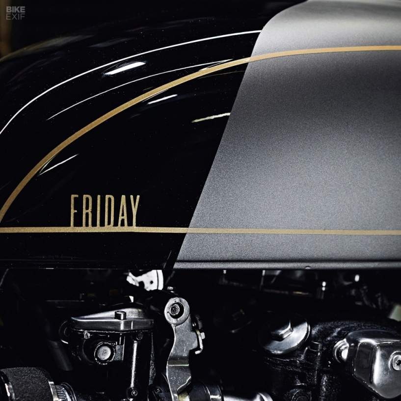Honda cb550 độ sắc nét trong bản độ mang tên ngày thứ 6 - 9