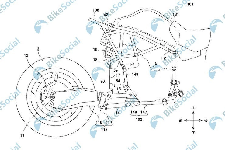Kawasaki tiết lộ bảng thiết kế về hệ thống điều khiển mới mang tên hub steering - 6