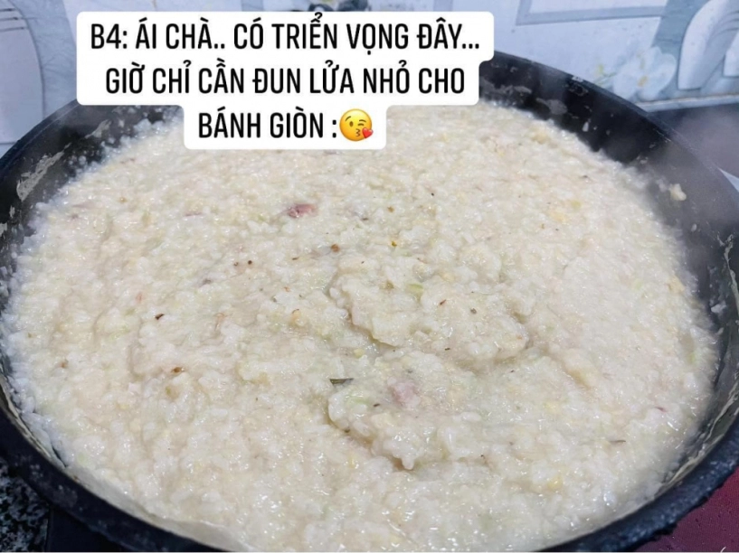 Làm bánh chưng rán nước lọc khoe bố mẹ cô gái tá hỏa khi làm đến bước cuối cùng - 4