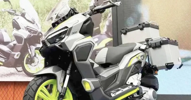 Longjia xdv 300i ra mắt cạnh tranh với honda adv 350 - 1