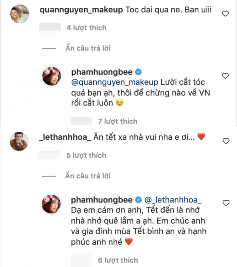 Thay đổi mái tóc nâu dài thướt tha phạm hương sinh xong phá tóc với thuốc tẩy - 10