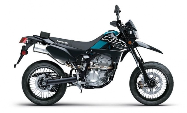 Tiết lộ hình ảnh mới của kawasaki klx300sm 2022 supermoto dành cho anh em mê phượt - 1