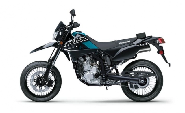 Tiết lộ hình ảnh mới của kawasaki klx300sm 2022 supermoto dành cho anh em mê phượt - 2