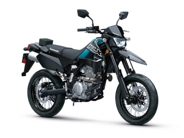 Tiết lộ hình ảnh mới của kawasaki klx300sm 2022 supermoto dành cho anh em mê phượt - 4