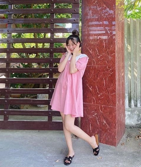 Vợ hotgirl của phan văn đức diện đầm bó sát mới sinh 2 tháng nhìn dáng ai cũng ghen - 2