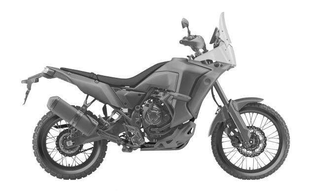 Yamaha tenere 700 raid lộ diện bảng thiết kế mới tập trung vào khả năng off-road tốt hơn - 3