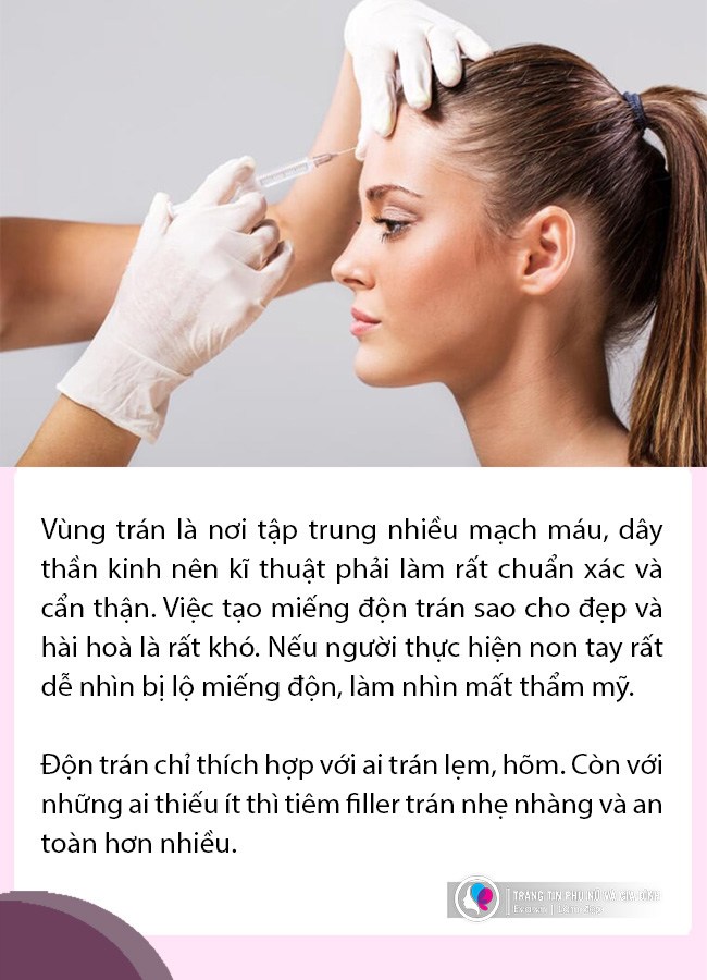 Đi độn trán chưa thấy vầng trán thanh lịch đâu cô nàng nhận về cái kết sưng như ong chích - 11
